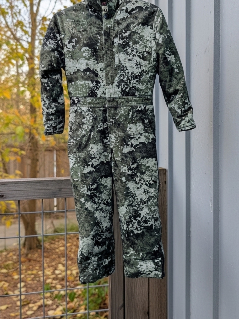YOUTH RedHead "SILENT HEAD"Kids "REVERSIBLE" Camouflage Jumpsuit  Size Medium